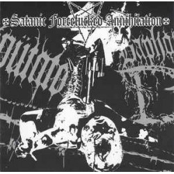 Ampütator / Baphomets Horns ‎– Satanic Forcefucked Annihilation -CD-