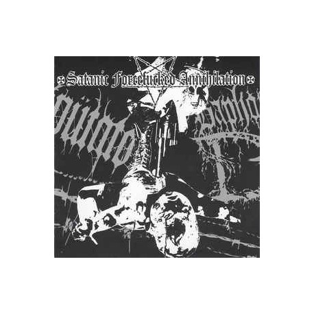 Ampütator / Baphomets Horns ‎– Satanic Forcefucked Annihilation -CD-